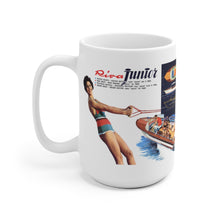 Vintage Riva Junior Advertisement White Ceramic Mug by Classic Boatwear