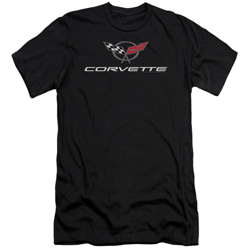 Chevrolet - Corvette Modern Emblem Premium Canvas Adult Slim Fit 30/1