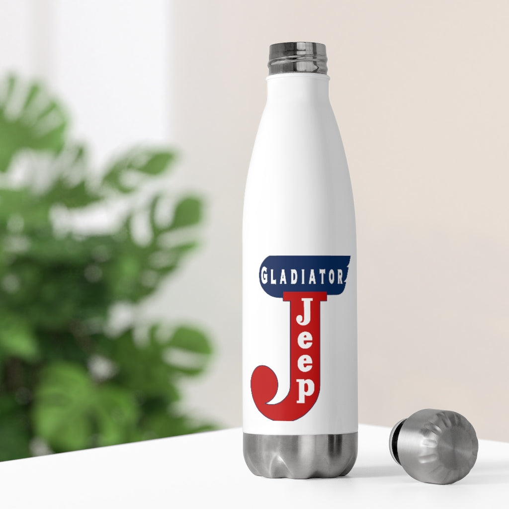 1960s Vintage Red and Blue Jeep Gladiator 20oz Insulated Bottle 1960s Vintage Red and Blue Jeep Gladiator 20oz Insulated Bottle