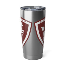 Vintage Century Crest in Maroon and White Vagabond 20oz Tumbler