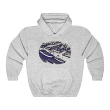 Vintage Harbor in the Islands Unisex Heavy Blend Hooded Sweatshirt