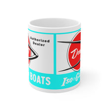 Vintage Style Dorsett Boats Dealer Mug 11oz by Retro Boater