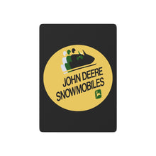 Vintage John Deere Snowmobiles Custom Poker Cards