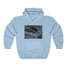 Vintage 1955 Chris Craft Cobra Tail Unisex Heavy Blend™ Hooded Sweatshirt