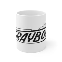 Grayboy Boats White Ceramic Mug by Retro Boater