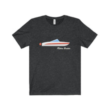 Outboard Skier by Retro BoaterUnisex Jersey Short Sleeve Tee