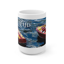 1952 Century Sea Maid White Ceramic Mug