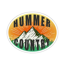 Hummer Country Kiss-Cut Stickers