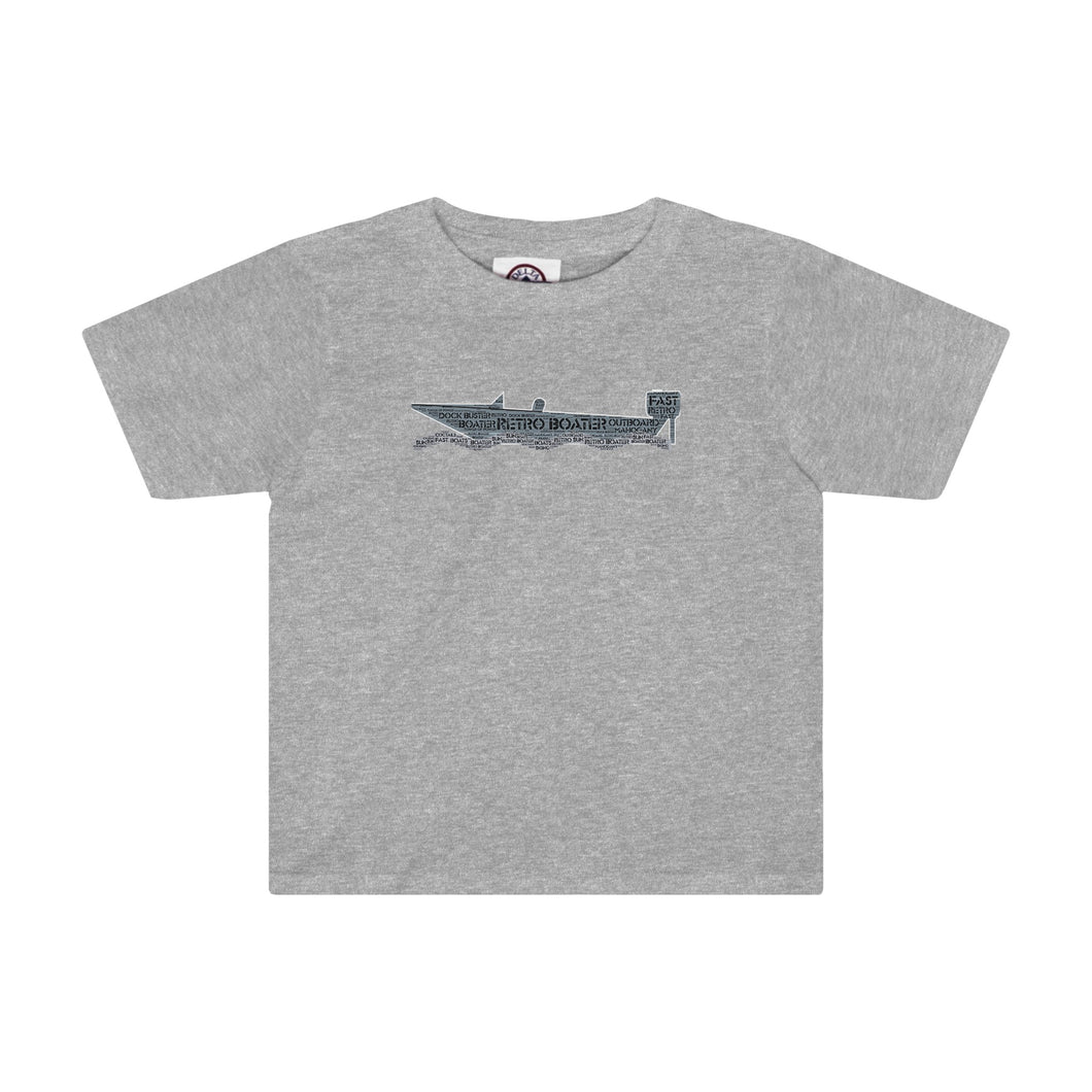 Outboard by Retro Boater Toddler Tee
