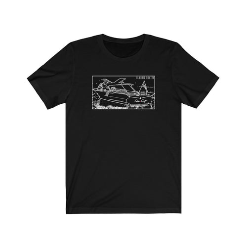 1962 Chris Craft Continental Hardtop Gullwing Unisex Jersey Short Sleeve Tee by Classic Boater