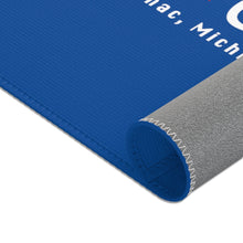 Blue Vintage Chris Craft Algonac, Michigan Dock Mat