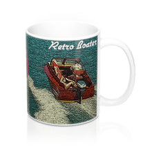 Vintage Boat Party by Retro Boater 11oz Mug