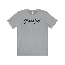 Glass Jet by Retro Boater Unisex Jersey Short Sleeve Tee