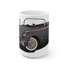 1953 Chevy Corvette White Ceramic Mug by SpeedTiques