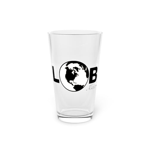 Vintage Globe Mastercraft Boats Pint Glass, 16oz