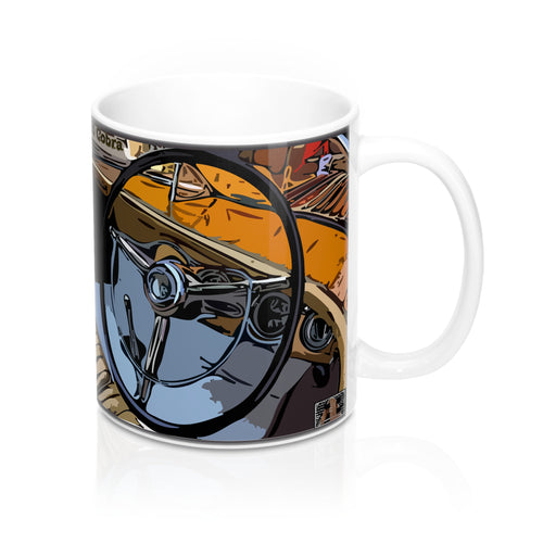 Vintage 1955 Chris Craft Cobra Interior Mugs in Both 11oz and 15oz