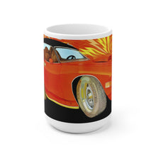 1970 Plymouth Hemi Cuda White Ceramic Mug by SpeedTiques