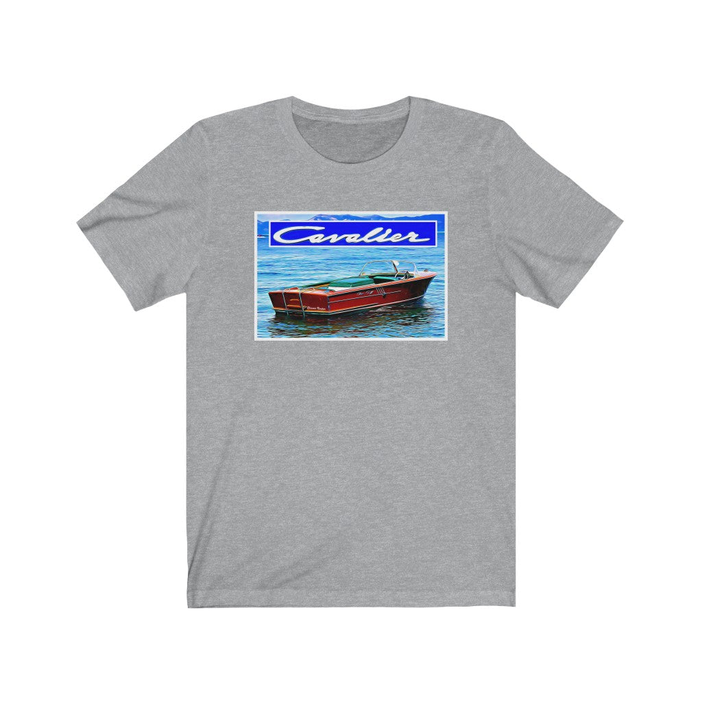 Chris Craft Cavalier Unisex Jersey Short Sleeve Tee T-Shirt by Retro Boater