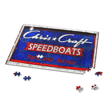 Vintage Chris Craft Speed Shop Sign Puzzle (120, 252)