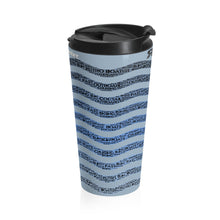 H20 Art by Retro Boater Stainless Steel Travel Mug