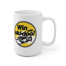 Vintage Ski-Doo Racing White Ceramic Mug by SpeedTiques