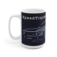 1969 Ford Mustang Pro Touring White Ceramic Mug by SpeedTiques