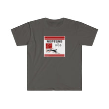 Neptune Outboard Motors Men's Fitted Short Sleeve Tee by Retro Boater
