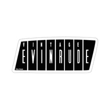 Vintage Evinrude Outboard Engines Kiss-Cut Stickers by Retro Boater