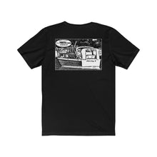 Shirley K 1966 Vintage Ventnor Boat Company Cabin Cruiser Unisex Jersey Short Sleeve Tee
