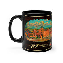 Vintage Akron Brewing Company Sign Black mug 11oz by SpeedTiques