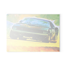 Vintage Plymouth AAR Cuda Glass Cutting Board