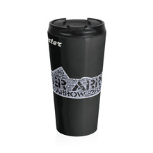 Silver Arrow Art Stainless Steel Travel Mug