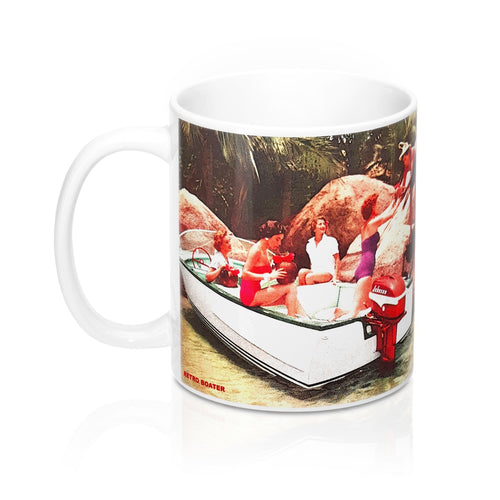Johnson Sea Horse Mugs by Retro Boater