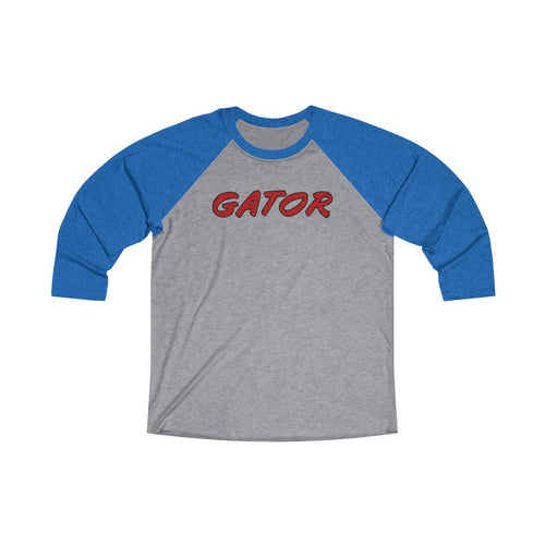 Vintage Gator Trailer Company Unisex Tri-Blend 3\4 Raglan Tee