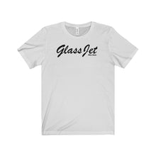 Glass Jet by Retro Boater Unisex Jersey Short Sleeve Tee