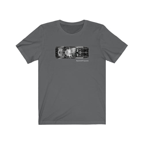 1962 Chevy Corvette Unisex Jersey Short Sleeve Tee by SpeedTiques