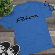 Vintage Riva Boats Men's Tri-Blend Crew Tee
