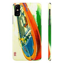 Vintage Chris Craft Utility Case Mate Slim Phone Cases by Retro Boater