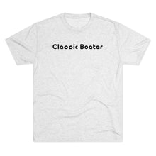 Late 40s Chris Craft Custom Runabout Mens Tri-Blend Crew Tee by Classic Boater
