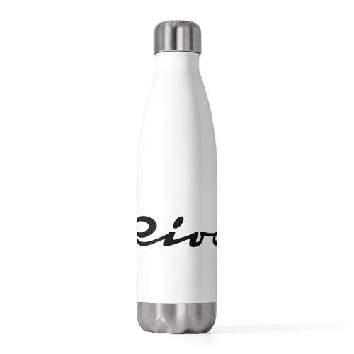 Classic Style Riva Boat in Black 20oz Insulated Bottle