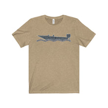 Retro Outboard Boater Unisex Jersey Short Sleeve Tee