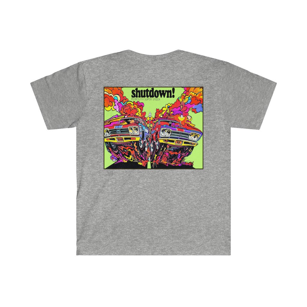 Vintage Plymouth Superstock Roadrunner Unisex Softstyle T-Shirt Vintage Plymouth Superstock Roadrunner Unisex Softstyle T-Shirt