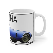 Carrol Shelby Daytona White Ceramic Mug by SpeedTiques