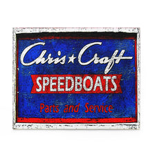Vintage Chris Craft Speed Shop Sign Puzzle (120, 252)
