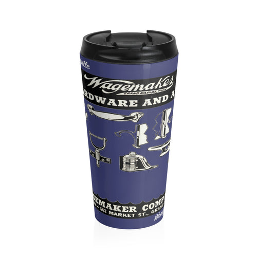 Wagemaker Boats by Retro Boater Stainless Steel Travel Mug