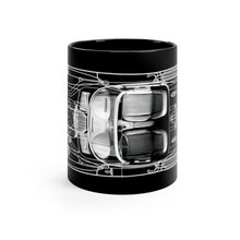 1962 Chevy Corvette Black mug 11oz by SpeedTiques