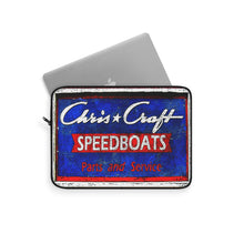 Vintage Chris Craft Speedboats Sign Laptop Sleeve