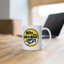 Vintage Ski-Doo Racing White Ceramic Mug by SpeedTiques