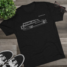 1958 Ford Ranch Wagon Men's Tri-Blend Crew Tee by SpeedTiques