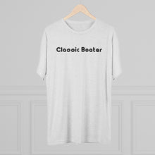 Late 40s Chris Craft Custom Runabout Mens Tri-Blend Crew Tee by Classic Boater